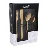 Bestekset - goud bestek - 6 personen - 24-delig
