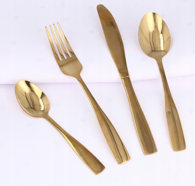 Bestekset - goud bestek - 6 personen - 24-delig