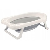 Baby badje - opvouwbaar - 45,5x80x24cm - 33 liter - grijs wit