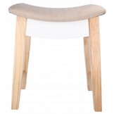 Krukje - hout - 38x28x47 cm - beige