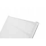 Ligstoel tuin - inklapbaar - 195x63x90 cm - grijs, zwart