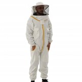 Imkerpak - met hoed - 4 zakken - maat XL - wit