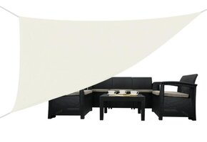 Schaduwdoek - driehoek - 500x500x500 cm