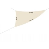 Schaduwdoek - driehoek - 500x500x500 cm