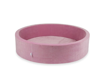 Ballenbak - zonder ballen - zacht roze - 130x30 cm