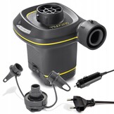 Elektrische luchtpomp - supersnel op 12V - 480 l/min - zwart