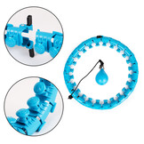 Fitness Hoelahoep - 47 cm - 360° Massage - Zwart