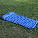 Slaapmat - 2 persoons - lichtgewicht - 195x120x7cm - blauw