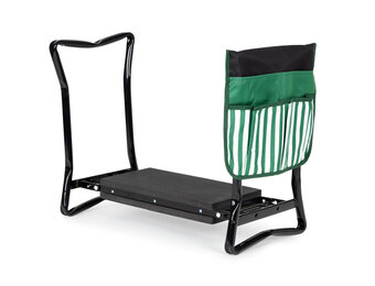 Kniebank - 60,5x49x31,5 cm - 2-in-1 - Grijs