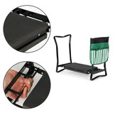 Kniebank - 60,5x49x31,5 cm - 2-in-1 - Grijs