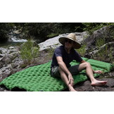 Slaapmat - 2 persoons - lichtgewicht - 195x120x7cm - groen