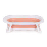 Babybadje - 81x49,5x22 cm - opvouwbaar - lichtroze
