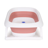 Babybadje - 81x49,5x22 cm - opvouwbaar - roze