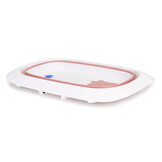 Babybadje - 81x49,5x22 cm - opvouwbaar - roze