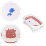 Babybadje - 81x49,5x22 cm - opvouwbaar - roze