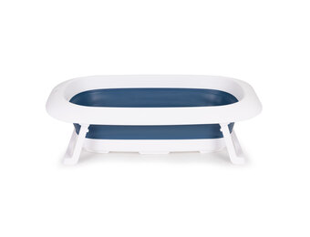 Babybadje - 81x49,5x22 cm - opvouwbaar - donkerblauw