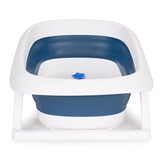 Babybadje - 81x49,5x22 cm - opvouwbaar - donkerblauw