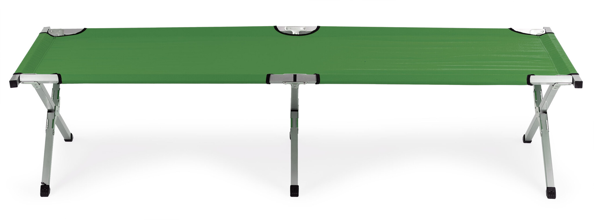 Veldbed - 190x70,5x40,5cm - opvouwbaar - groen