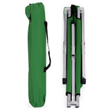 Veldbed - 190x70,5x40,5cm - opvouwbaar - groen