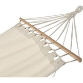 Hangmat - 2 persoons - 200x140cm - groot formaat - beige