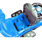 Loopauto - 84,5x84,7x45,5cm - 3in1 - blauw