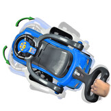 Loopauto - 84,5x84,7x45,5cm - 3in1 - blauw