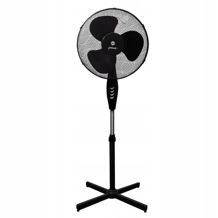 Staande ventilator - stil - 45W - Ø 40cm - zwart