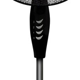 Staande ventilator - stil - 45W - Ø 40cm - zwart