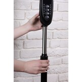 Staande ventilator met afstandsbediening - 45W - Ø 40cm - zwart