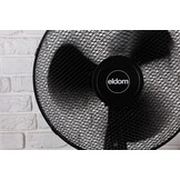 Staande ventilator met afstandsbediening - 45W - Ø 40cm - zwart