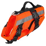 Zwemvest hond - maat M - reflecterend - oranje