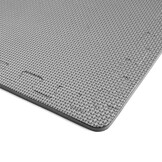 Speelmat baby - foam - puzzelmat - 118x118cm - zwart wit grijs