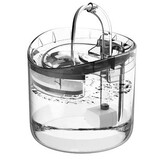 Drinkfontein kat - waterfontein - Ø16 cm - 1.8L - transparant