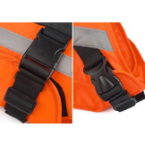 Zwemvest hond - maat L - reflecterend - oranje