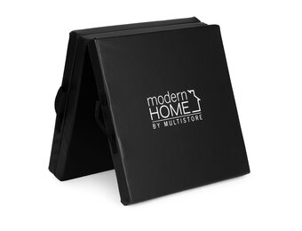 Yogamat - fitness mat - 5cm dik - 182x60 cm - zwart