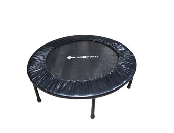 Fitness trampoline - opvouwbaar - ⌀ 101x22,5 cm - zwart