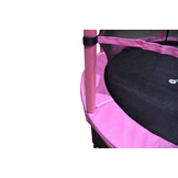 Trampoline - 140 cm - met veiligheidsnet - roze