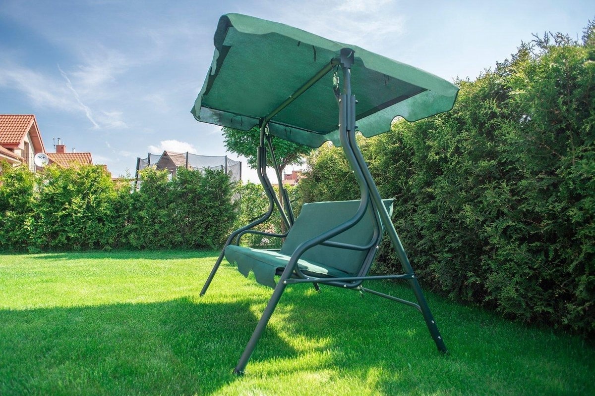 Tuinschommel - 3 personen - groen - 180 cm breed