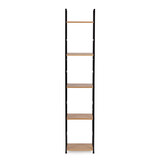 Boekenkast - 144,5 cm - MDF-plaat - bruin