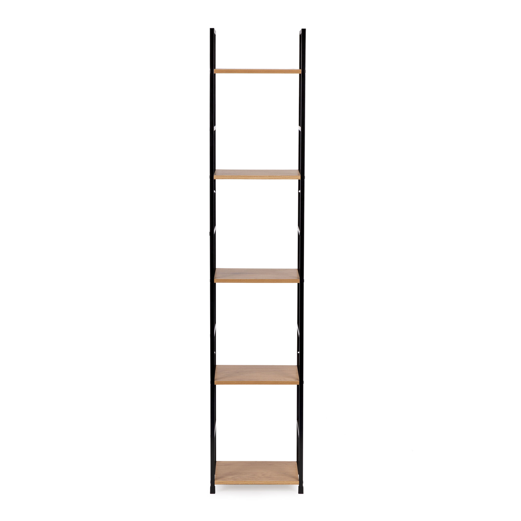 Boekenkast - 144,5 cm - MDF-plaat - bruin