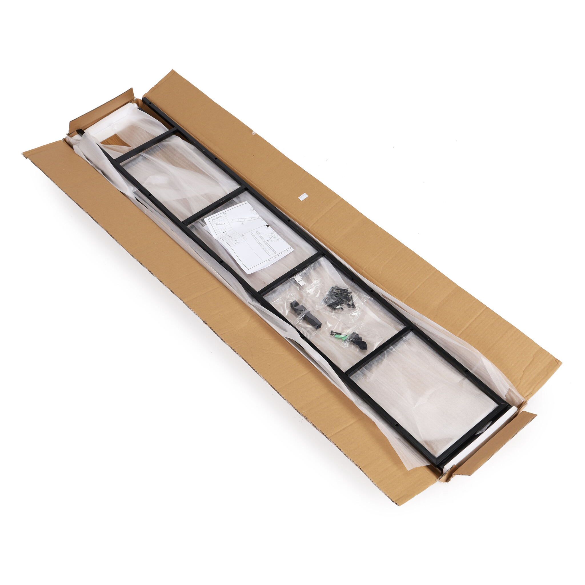 Boekenkast - 144,5 cm - MDF-plaat - bruin
