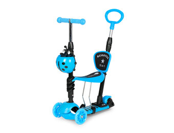 Kinderstep - 57 cm - 5-in-1 - blauw