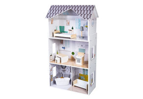 Poppenhuis Maya - 4 kamers - Ecotoys