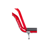 Kinder step met 12’’ luchtbanden – dubbele V-brake – rood