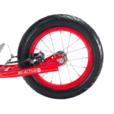 Kinder step met 12’’ luchtbanden – dubbele V-brake – rood