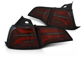 Achterlichten TESLA MODEL 3 17- / MODEL Y 20- LED SMOKE rood