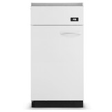 CV Houtkachel - 10kW - energielabel A+ - wit