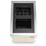 CV Houtkachel - 10kW - energielabel A+ - beige