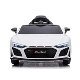Audi R8 Sport - elektrische kinderauto - accu auto - wit