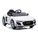 Audi R8 Sport - elektrische kinderauto - accu auto - wit